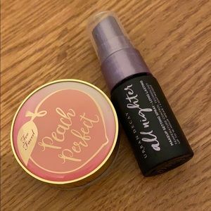 Too Faced Setting Powder & Urban Decay All Nighter